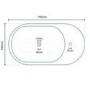 Rio 700mm Countertop Basin