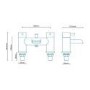 Linn Waterfall Bath Shower Mixer