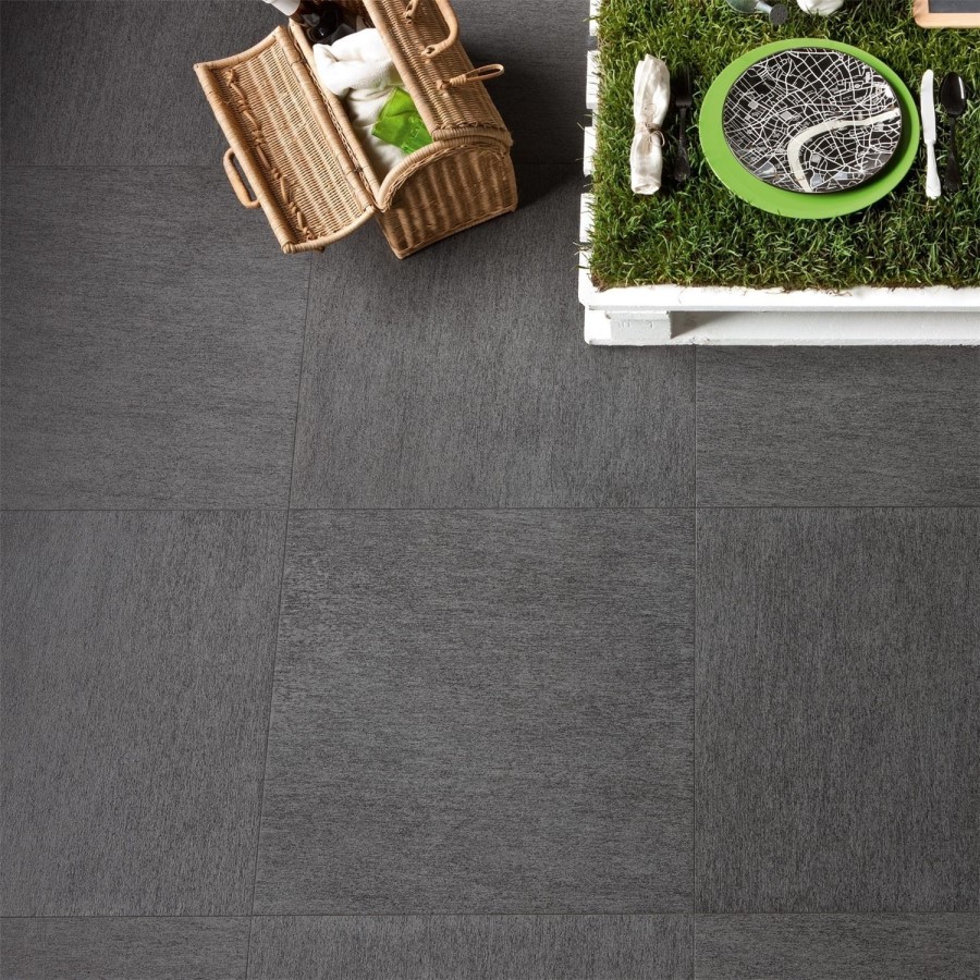 Quattro Black Wall/Floor Tile