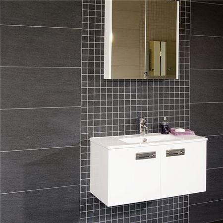 Quattro Black Wall/Floor Tile