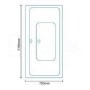 Turin 1700 x 750 Double Ended Bath