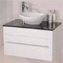 Aspen 750 Black Worktop for Wall Mounted Cabinet