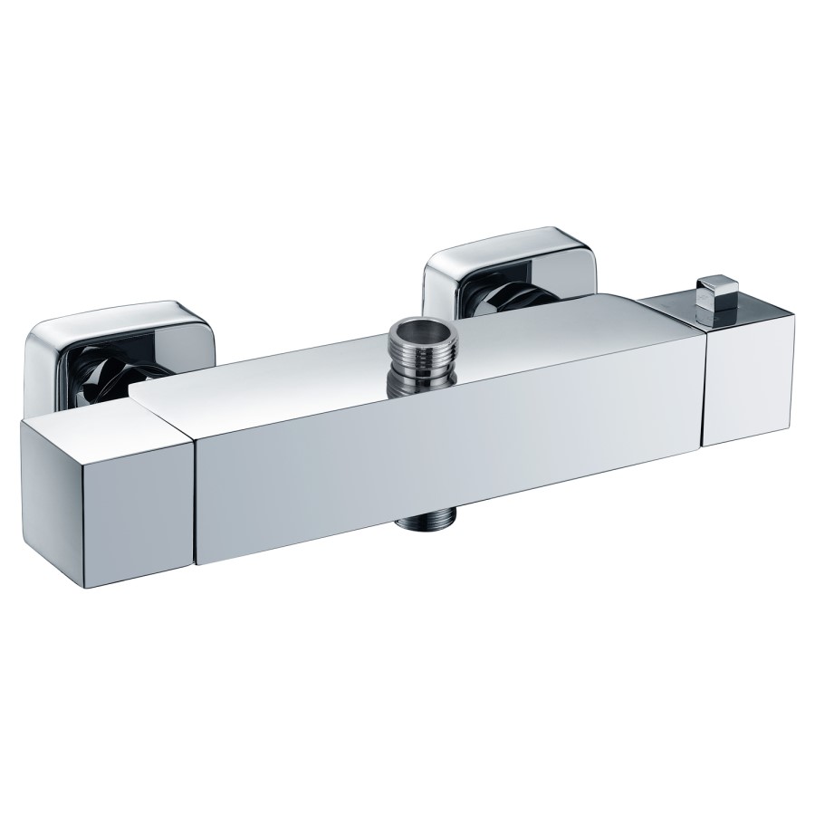 GRADE A1 - Square Dual Bar Shower Valve