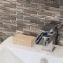 Perth Emperador Brown Brick Mosaic