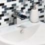 Perth Glitter Grey Brick Mosaic