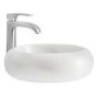Lucia Crystal Grey-White Marble Basin