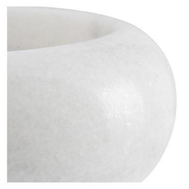 Lucia Crystal Grey-White Marble Basin