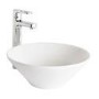 Lucia Crystal White Marble Basin