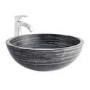 Lucia Grey-Black Marble Basin