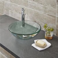Arabella Clear Glass Basin