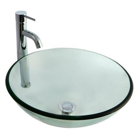Arabella Clear Glass Basin