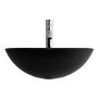 Arabella Black Painted Glass Basin