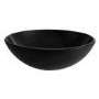 Arabella Black Painted Glass Basin
