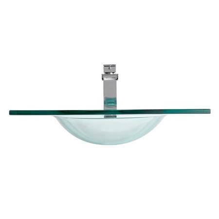 Siena Clear Glass Counter Top Basin