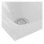 Julietta White Glass Counter Top Basin