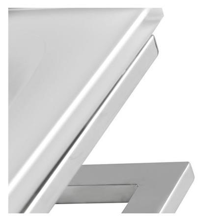 Julietta White Glass Counter Top Basin