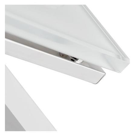 Julietta White Glass Counter Top Basin