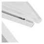 Julietta White Glass Counter Top Basin