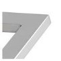 Julietta White Glass Counter Top Basin