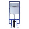 In Wall Mounted Fixing Frame Slimline Universal Cistern for Wall-hung Toilet, front operation