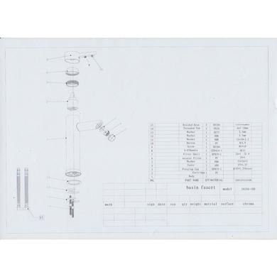 Clara Extended High Rise Basin Mixer