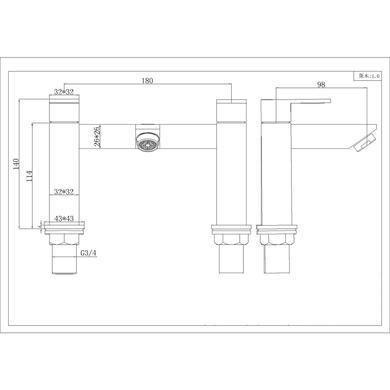 Elda Bath Filler