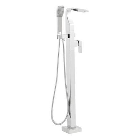 Elda Square Floor Standing Bath Shower Mixer