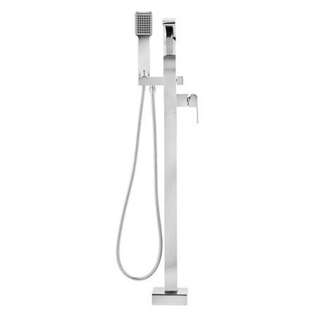 Elda Square Floor Standing Bath Shower Mixer