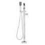 Elda Square Floor Standing Bath Shower Mixer