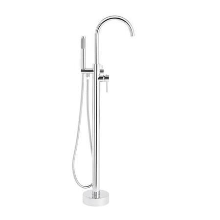 Elda Curved Freestanding Bath Shower Mixer