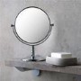 Round 150mm 3 x Magnifying Pedestal Mirror 