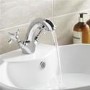 Hatton Traditional Basin Mixer with pop up