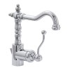 Forbes Traditional Side Lever Basin Mixer with pop up