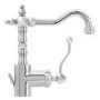Forbes Traditional Side Lever Basin Mixer with pop up