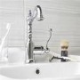 Forbes Traditional Side Lever Basin Mixer with pop up