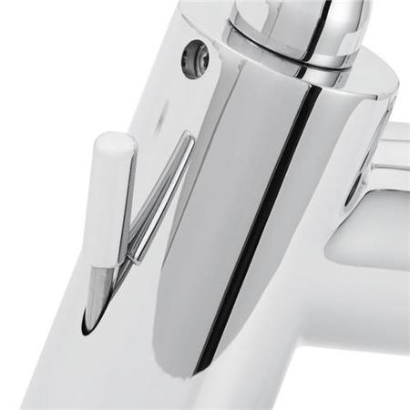 Forbes Traditional Side Lever Basin Mixer with pop up