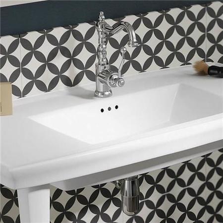 Forbes Traditional Side Lever Basin Mixer with pop up