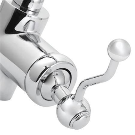 Forbes Traditional Side Lever Basin Mixer with pop up
