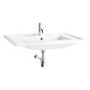 Aviso 850mm White Ceramic Wall Hung Basin