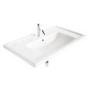 Aviso 850mm White Ceramic Wall Hung Basin
