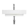 Vico 600mm White Ceramic Wall Hung or Counter Top Basin