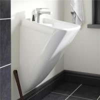 Vico White 1 Tap Hole Ceramic Wall Hung Basin 