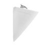 Vico White 1 Tap Hole Ceramic Wall Hung Basin 