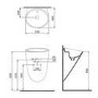 Garda White Ceramic Wall Hung Basin