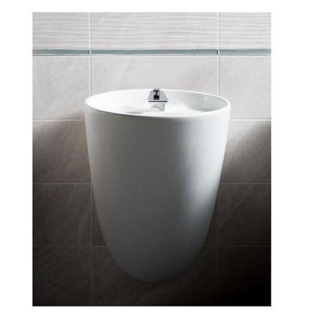 Garda White Ceramic Wall Hung Basin
