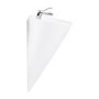 Garda White Ceramic Wall Hung Basin