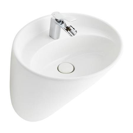 Garda White Ceramic Wall Hung Basin