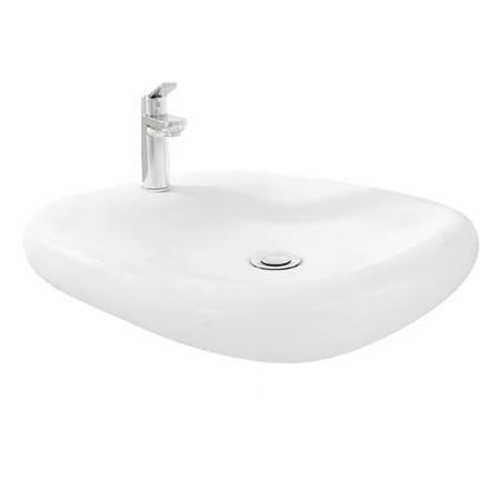 Como 1 Tap Hole White Ceramic Counter Top Vessel Basin 