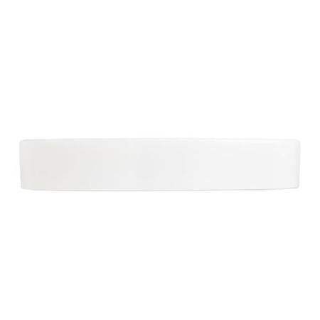 Mila White Ceramic Counter Top Vessel Basin