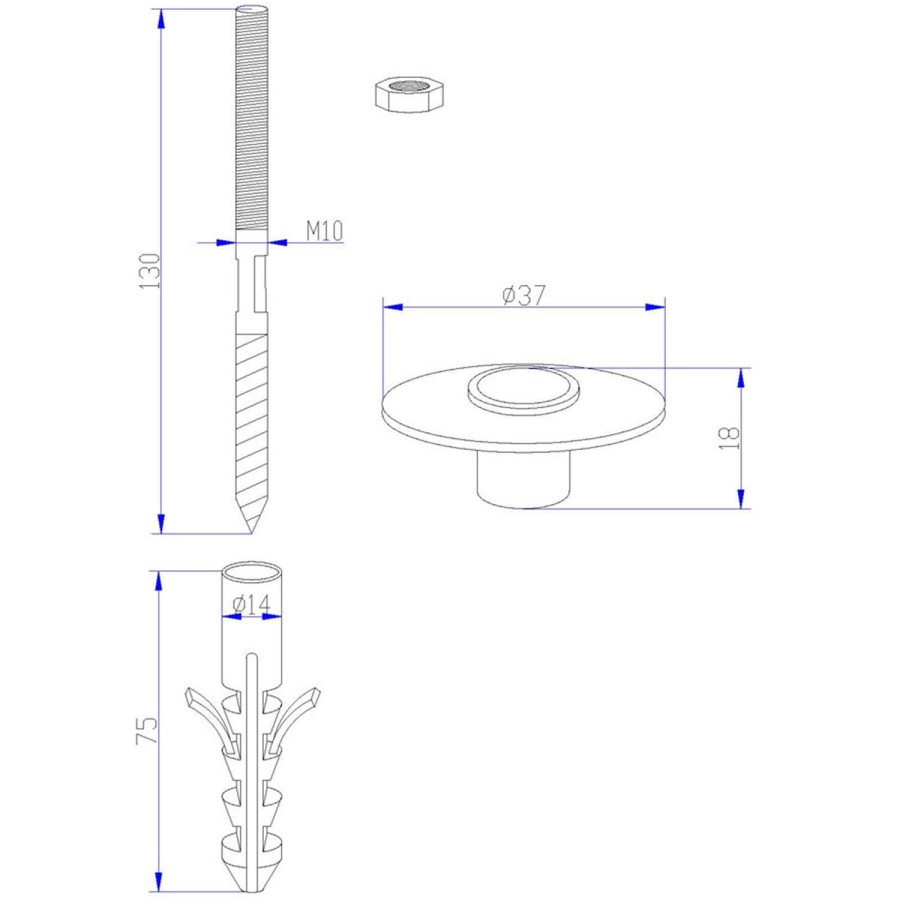 Basin Fixing Kit